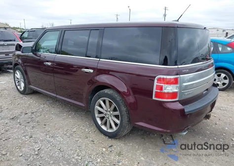 2018 Ford Flex Limited из США, поврежденный, VIN 2FMGK5D87JBA08016
